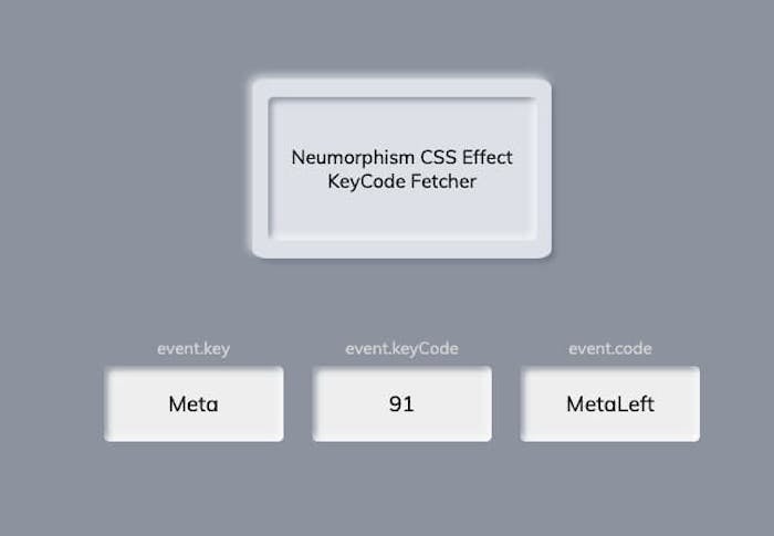 Neumorphism のキーコード取得アプリ